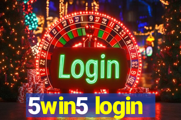 5win5 login
